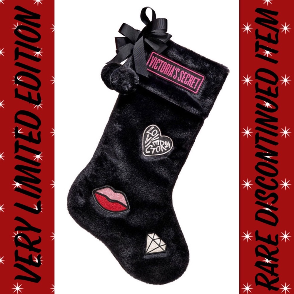 Victoria’s Secret “Patchwork” Christmas Stocking